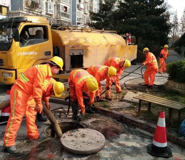 泾源市政管道清淤